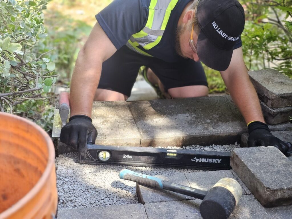 No Limit Sealing - Affordable Driveway Sealing, Interlock Sealing, Garage Ramp Installation, Driveway Extension, Crack Filling, Driveway Painting and Asphalt Maintenance in Vaughan, Richmond Hill, Maple, Markham, Woodbridge, Aurora - interlock sealing and repair - Interlock repair - No Limit Sealing No Limit Sealing - Affordable Driveway Sealing, Interlock Sealing, Garage Ramp Installation, Driveway Extension, Crack Filling, Driveway Painting and Asphalt Maintenance in Vaughan, Richmond Hill, Maple, Markham, Woodbridge, Aurora - interlock sealing and repair
