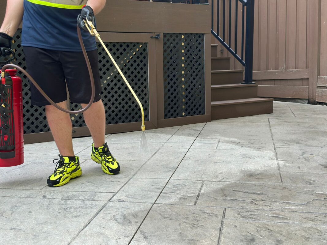 No Limit Sealing - Affordable Driveway Sealing, Interlock Sealing, Garage Ramp Installation, Driveway Extension, Crack Filling, Driveway Painting and Asphalt Maintenance in Vaughan, Richmond Hill, Maple, Markham, Woodbridge, Aurora - interlock sealing and repair - powerwash