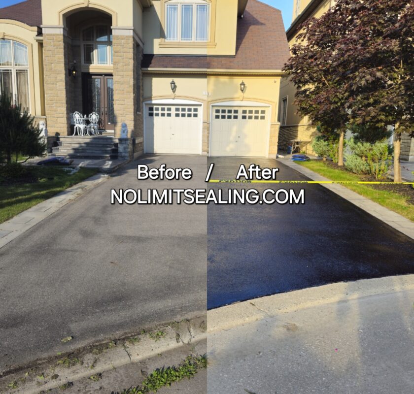 No Limit Sealing - Affordable Driveway Sealing, Interlock Sealing, Garage Ramp Installation, Driveway Extension, Crack Filling, Driveway Painting and Asphalt Maintenance in Vaughan, Richmond Hill, Maple, Markham, Woodbridge, Aurora - interlock sealing and repair