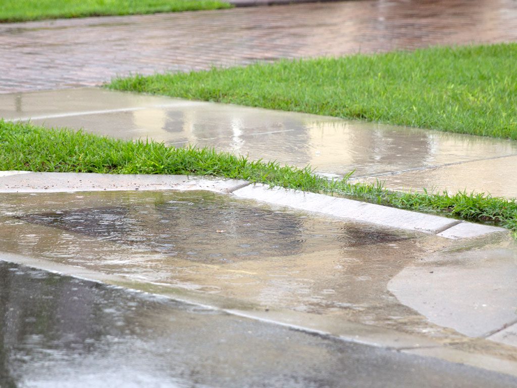 No Limit Sealing - Affordable Driveway Sealing, Interlock Sealing, Garage Ramp Installation, Driveway Extension, Crack Filling, Driveway Painting and Asphalt Maintenance in Vaughan, Richmond Hill, Maple, Markham, Woodbridge, Aurora - Flooded Catch Basin Repair