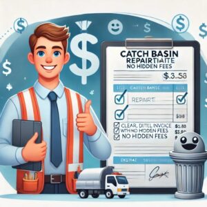 No Limit Sealing - Affordable Driveway Sealing, Interlock Sealing, Garage Ramp Installation, Driveway Extension, Crack Filling, Driveway Painting and Asphalt Maintenance in Vaughan, Richmond Hill, Maple, Markham, Woodbridge, Aurora - Catch Basin Repair - Pricing