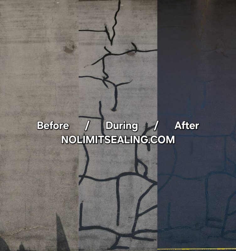 No Limit Sealing - Affordable Driveway Sealing, Interlock Sealing, Garage Ramp Installation, Driveway Extension, Crack Filling, Driveway Painting and Asphalt Maintenance in Vaughan, Richmond Hill, Maple, Markham, Woodbridge, Aurora - interlock sealing and repair - driveway maintenance