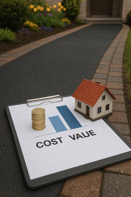 No Limit Sealing - Affordable Driveway Sealing, Interlock Sealing, Garage Ramp Installation, Driveway Extension, Crack Filling, Driveway Painting and Asphalt Maintenance in Vaughan, Richmond Hill, Maple, Markham, Woodbridge, Aurora - driveway sealing - Cost vs Value: Investing in Driveway & Interlock Sealing