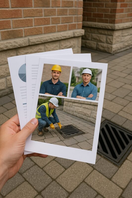 No Limit Sealing - Affordable Driveway Sealing, Interlock Sealing, Garage Ramp Installation, Driveway Extension, Crack Filling, Driveway Painting and Asphalt Maintenance in Vaughan, Richmond Hill, Maple, Markham, Woodbridge, Aurora - driveway sealing - Catch Basin Repair Services