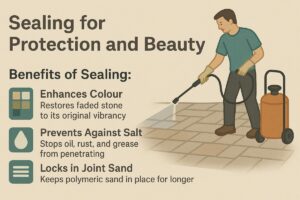 No Limit Sealing - Affordable Driveway Sealing, Interlock Sealing, Garage Ramp Installation, Driveway Extension, Crack Filling, Driveway Painting and Asphalt Maintenance in Vaughan, Richmond Hill, Maple, Markham, Woodbridge, Aurora - driveway sealing - Extending the life of my driveway 3