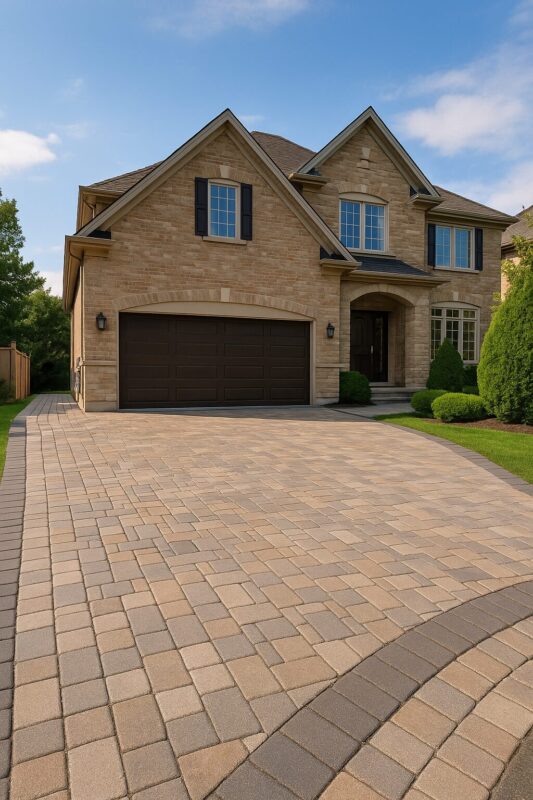 No Limit Sealing - Affordable Driveway Sealing, Interlock Sealing, Garage Ramp Installation, Driveway Extension, Crack Filling, Driveway Painting and Asphalt Maintenance in Vaughan, Richmond Hill, Maple, Markham, Woodbridge, Aurora - The Benefits of an Interlocking Driveway: Beauty, Durability, and Long-Term Value in GTA