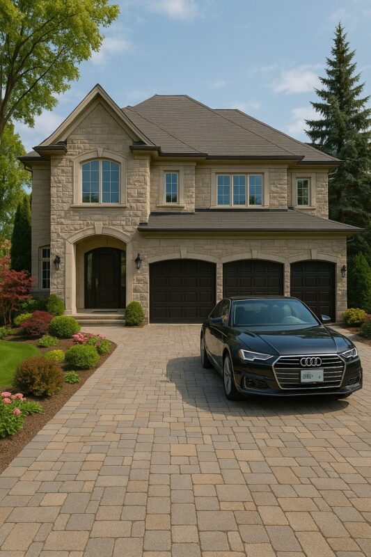 No Limit Sealing - Affordable Driveway Sealing, Interlock Sealing, Garage Ramp Installation, Driveway Extension, Crack Filling, Driveway Painting and Asphalt Maintenance in Vaughan, Richmond Hill, Maple, Markham, Woodbridge, Aurora - driveway sealing - Asphalt or Concrete or Interlock Which is Better for Driveway? - Interlock