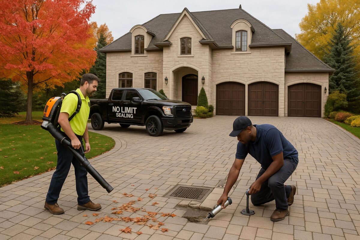No Limit Sealing - Affordable Driveway Sealing, Interlock Sealing, Garage Ramp Installation, Driveway Extension, Crack Filling, Driveway Painting and Asphalt Maintenance in Vaughan, Richmond Hill, Maple, Markham, Woodbridge, Aurora - driveway sealing - Maintenance Checklist: Monthly & Seasonal Tasks for a Healthy Driveway & Interlock -Main