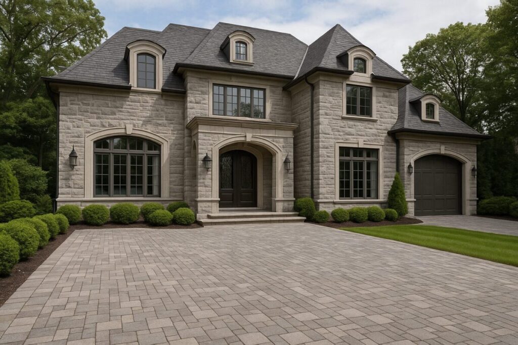 No Limit Sealing - Affordable Driveway Sealing, Interlock Sealing, Garage Ramp Installation, Driveway Extension, Crack Filling, Driveway Painting and Asphalt Maintenance in Vaughan, Richmond Hill, Maple, Markham, Woodbridge, Aurora - The Benefits of an Interlocking Driveway: Beauty, Durability, and Long-Term Value in GTA 2