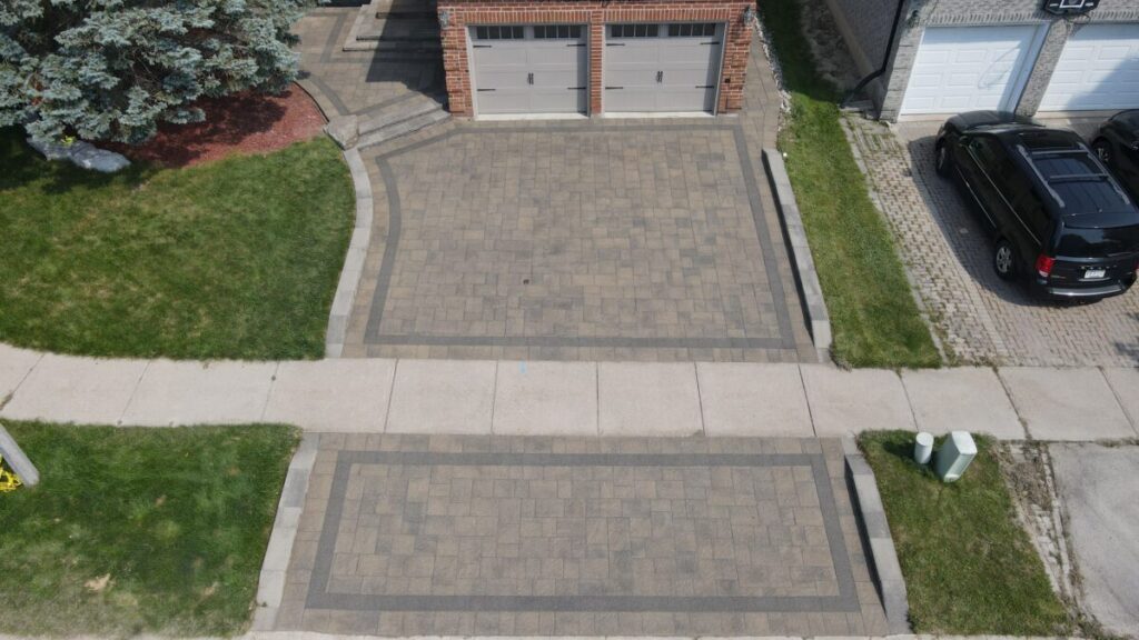 Interlock Driveway Sealing and Repair from No Limit Sealing - Affordable Driveway Sealing, Interlock Sealing, Garage Ramp Installation, Driveway Extension, Crack Filling, Driveway Painting and Asphalt Maintenance in Toronto, Vaughan, Richmond Hill, Maple, Markham, Woodbridge, Aurora, King City, Newmarket and GTA - No Limit Sealing Interlock Driveway Sealing and Repair from No Limit Sealing