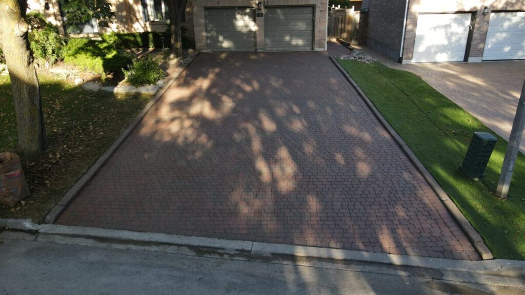 Interlock Driveway Sealing and Repair from No Limit Sealing - Affordable Driveway Sealing, Interlock Sealing, Garage Ramp Installation, Driveway Extension, Crack Filling, Driveway Painting and Asphalt Maintenance in Toronto, Vaughan, Richmond Hill, Maple, Markham, Woodbridge, Aurora, King City, Newmarket and GTA - No Limit Sealing Interlock Driveway Sealing and Repair from No Limit Sealing