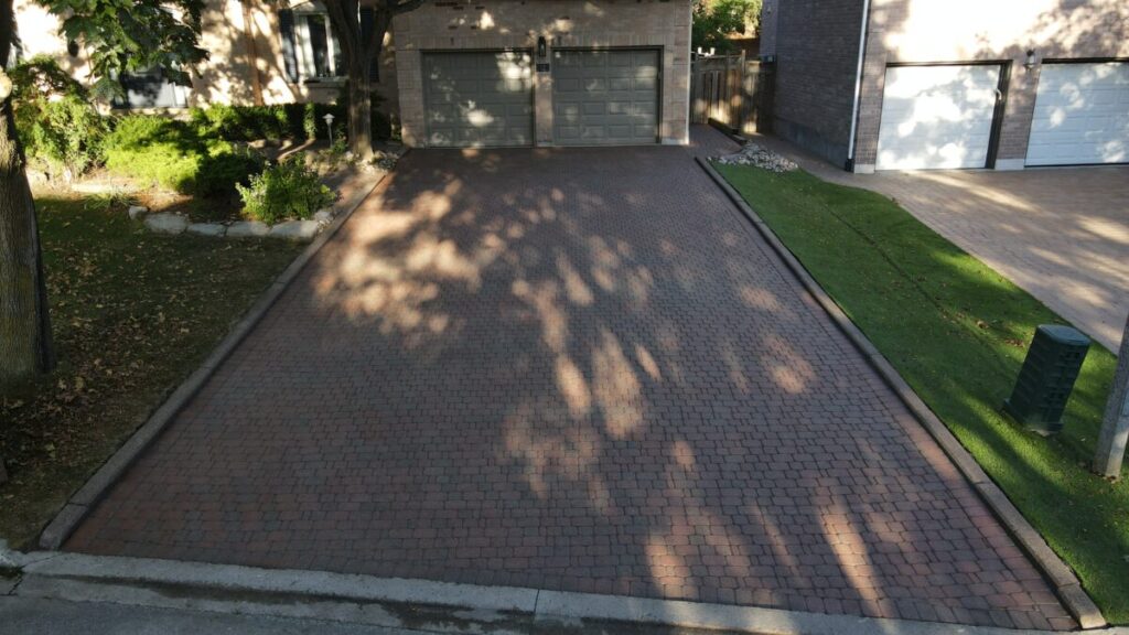 Interlock Driveway Sealing and Repair from No Limit Sealing - Affordable Driveway Sealing, Interlock Sealing, Garage Ramp Installation, Driveway Extension, Crack Filling, Driveway Painting and Asphalt Maintenance in Toronto, Vaughan, Richmond Hill, Maple, Markham, Woodbridge, Aurora, King City, Newmarket and GTA - No Limit Sealing Interlock Driveway Sealing and Repair from No Limit Sealing