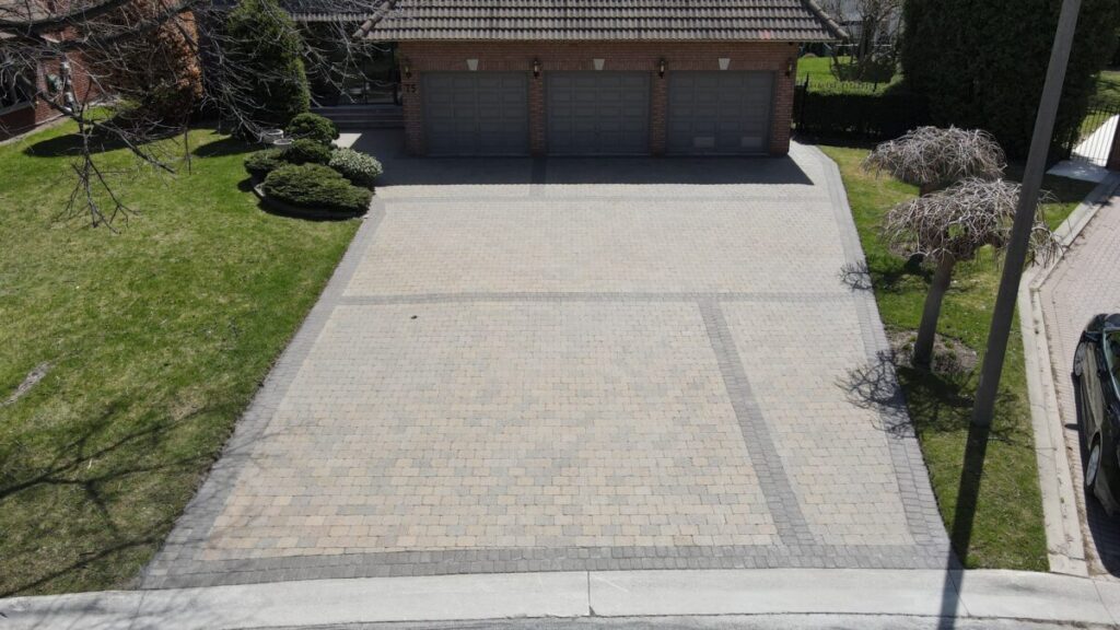 Interlock Driveway Sealing and Repair from No Limit Sealing - Affordable Driveway Sealing, Interlock Sealing, Garage Ramp Installation, Driveway Extension, Crack Filling, Driveway Painting and Asphalt Maintenance in Toronto, Vaughan, Richmond Hill, Maple, Markham, Woodbridge, Aurora, King City, Newmarket and GTA - No Limit Sealing Interlock Driveway Sealing and Repair from No Limit Sealing