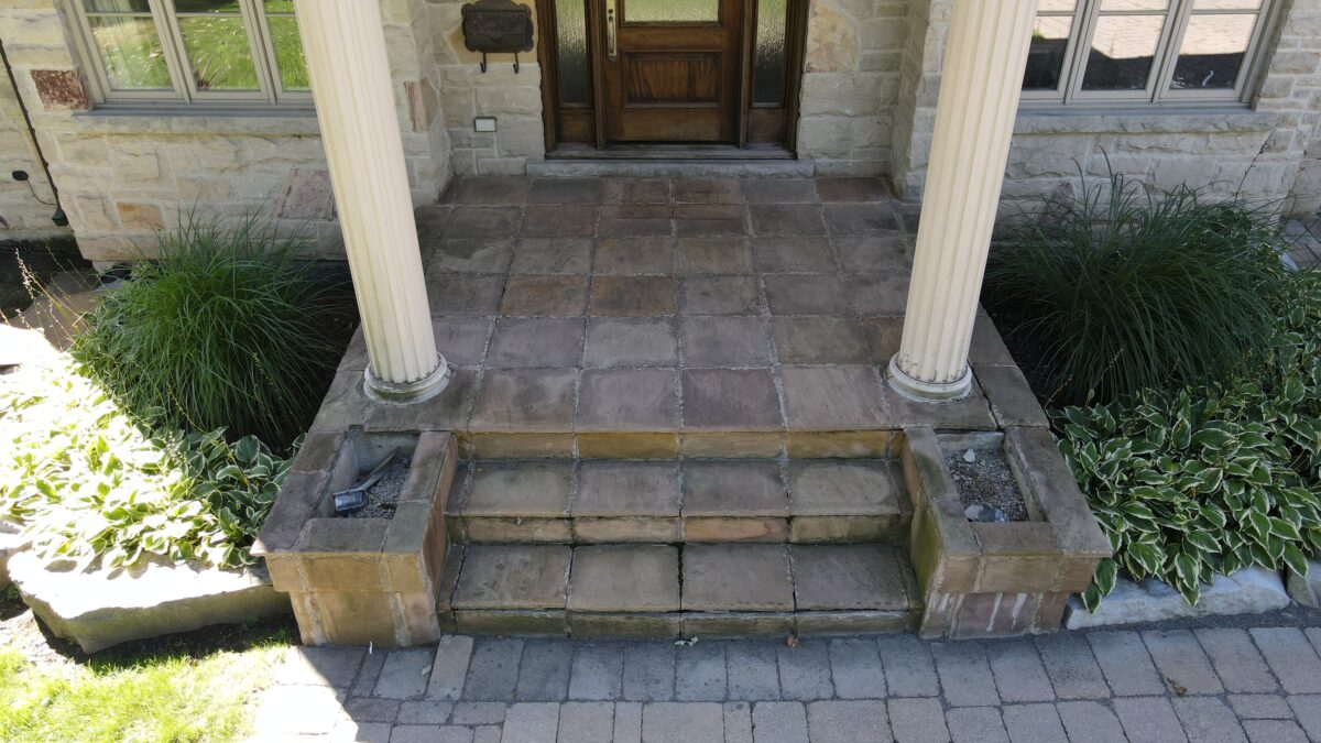 BEFORE - No Limit Sealing Interlock Driveway Sealing and Repair from No Limit Sealing - Affordable Driveway Sealing, Interlock Sealing, Garage Ramp Installation, Driveway Extension, Crack Filling, Driveway Painting and Asphalt Maintenance in Toronto, Vaughan, Richmond Hill, Maple, Markham, Woodbridge, Aurora, King City, Newmarket and GTA