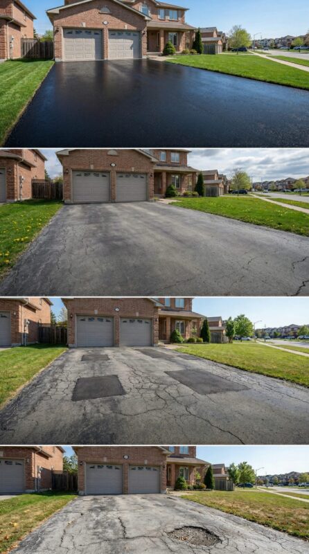 Asphalt Driveway vs Interlock, which one is better? - No Limit Sealing - Affordable Interlock Construction, Interlock Sealing, Garage Ramp Installation, Driveway Extension, Crack Filling, Driveway Painting and Asphalt Maintenance in Vaughan, Richmond Hill, Maple, Markham, Woodbridge, Aurora, Newmarket.