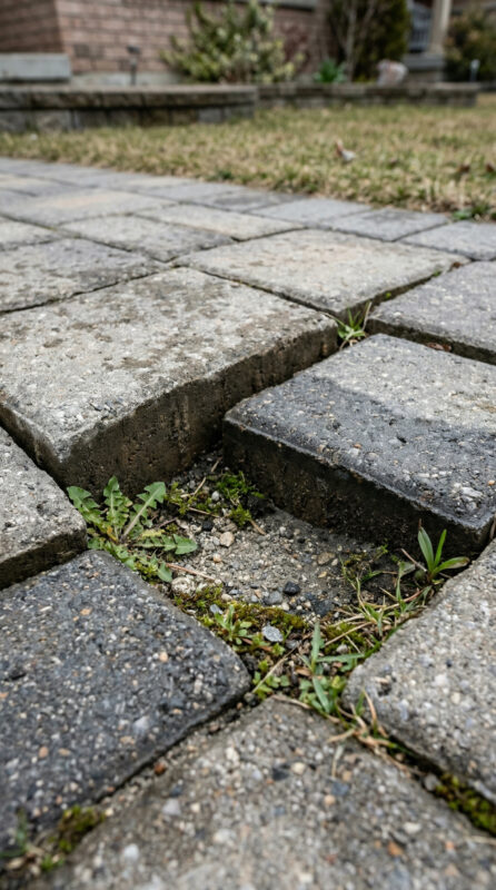 Interlock Driveways Stone / Pavers shifting and sinking. What to do? - No Limit Sealing - Affordable Interlock Construction, Interlock Sealing, Garage Ramp Installation, Driveway Extension, Crack Filling, Driveway Painting and Asphalt Maintenance in Vaughan, Richmond Hill, Maple, Markham, Woodbridge, Aurora, Newmarket and beyond.