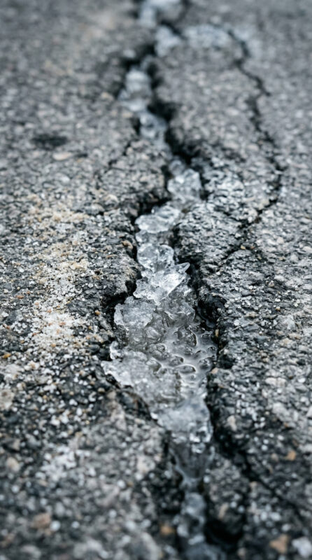 What causes cracks and potholes in asphalt driveways? - Affordable Interlock Construction, Interlock Sealing, Garage Ramp Installation, Driveway Extension, Crack Filling, Driveway Painting and Asphalt Maintenance in Vaughan, Richmond Hill, Maple, Markham, Woodbridge, Aurora, Newmarket and beyond. | No Limit Sealing What causes cracks and potholes in asphalt driveways? - Affordable Interlock Construction, Interlock Sealing, Garage Ramp Installation, Driveway Extension, Crack Filling, Driveway Painting and Asphalt Maintenance in Vaughan, Richmond Hill, Maple, Markham, Woodbridge, Aurora, Newmarket and beyond.