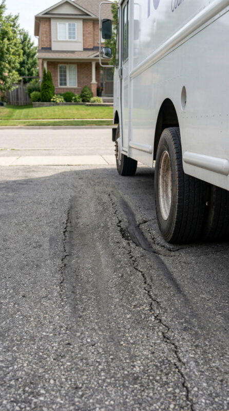 What causes cracks and potholes in asphalt driveways? - Affordable Interlock Construction, Interlock Sealing, Garage Ramp Installation, Driveway Extension, Crack Filling, Driveway Painting and Asphalt Maintenance in Vaughan, Richmond Hill, Maple, Markham, Woodbridge, Aurora, Newmarket and beyond. | No Limit Sealing What causes cracks and potholes in asphalt driveways? - Affordable Interlock Construction, Interlock Sealing, Garage Ramp Installation, Driveway Extension, Crack Filling, Driveway Painting and Asphalt Maintenance in Vaughan, Richmond Hill, Maple, Markham, Woodbridge, Aurora, Newmarket and beyond.